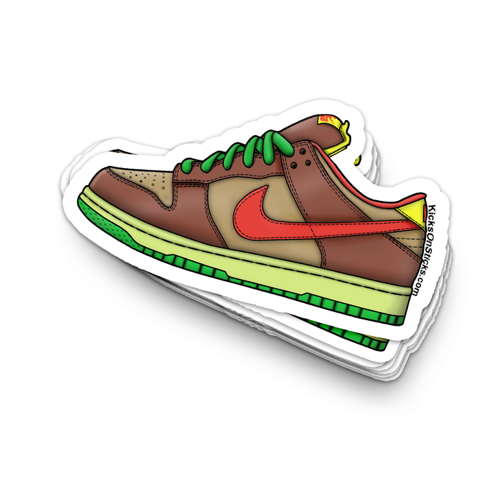 SB Dunk Low "Toxic Sea Robin" Sneaker Sticker