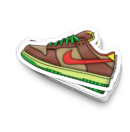 SB Dunk Low "Toxic Sea Robin" Sneaker Sticker