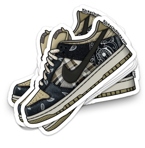 SB Dunk Low "Travis Scott" Sneaker Sticker