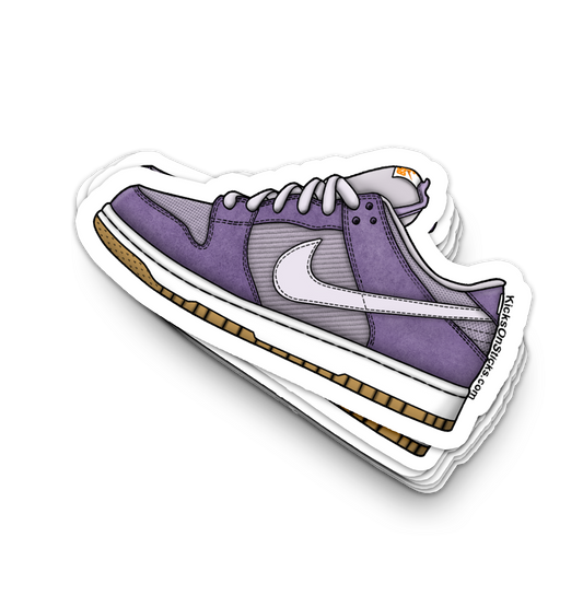 SB Dunk Low "Unbleached Lilac" Sneaker Sticker