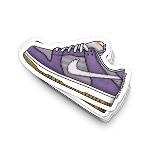 SB Dunk Low "Unbleached Lilac" Sneaker Sticker