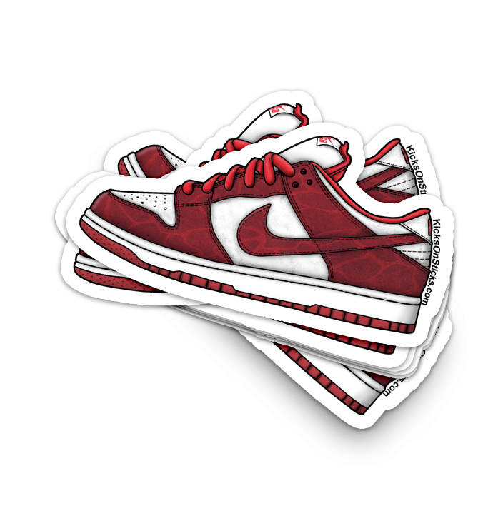 SB Dunk Low "Valentine 2014" Sneaker Sticker