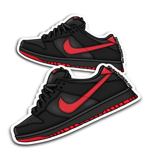 SB Dunk Low "Vamps" Sneaker Sticker