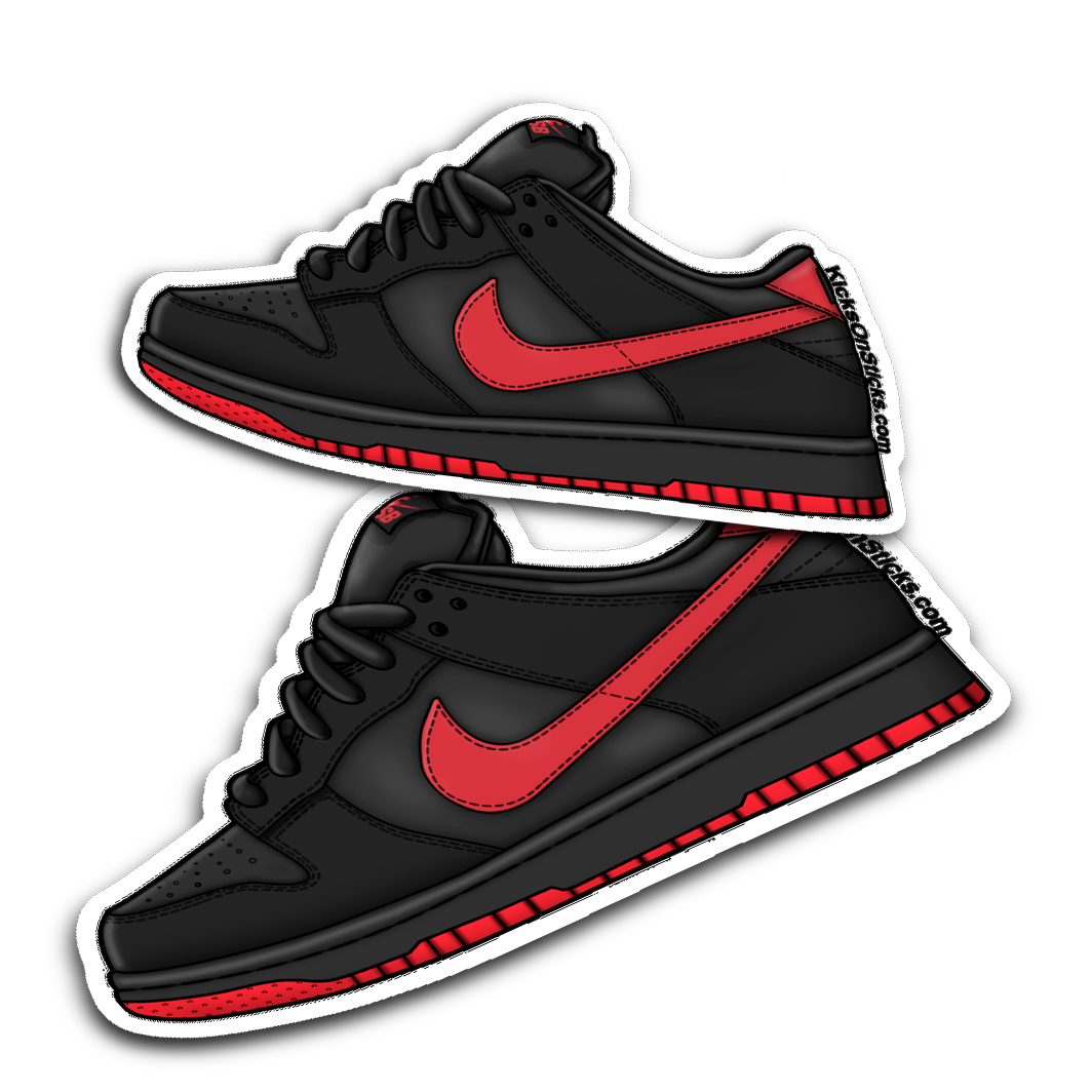 SB Dunk Low "Vamps" Sneaker Sticker