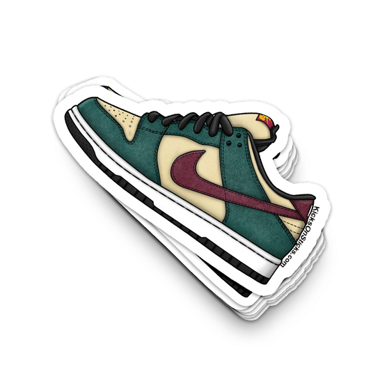 SB Dunk Low "Vegas Gold" Sneaker Sticker