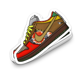 SB Dunk Low "What The Dunk" Sneaker Sticker