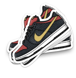 SB Dunk Low "Walk of Fame" Sneaker Sticker