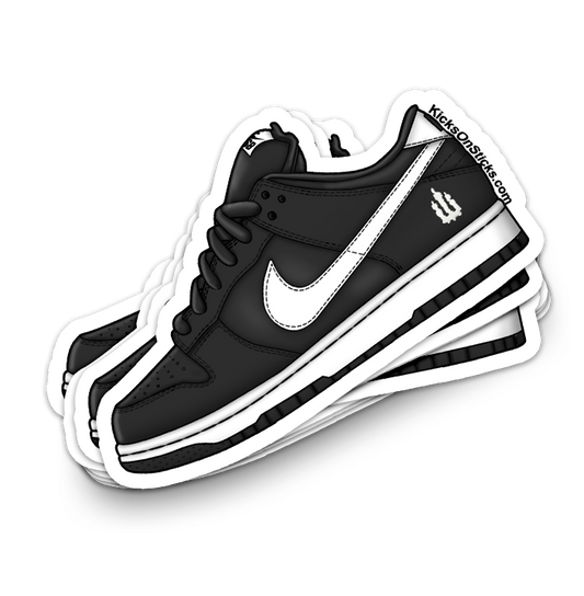 SB Dunk Low "Weiger" Sneaker Sticker
