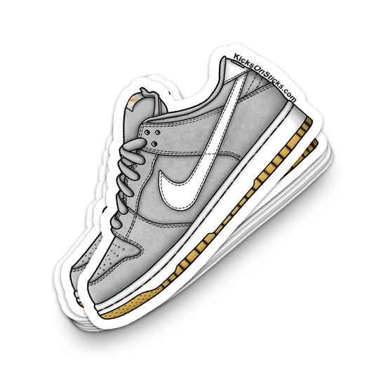 SB Dunk Low "Wolf Grey Gum" Sneaker Sticker