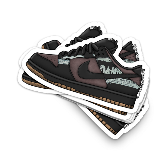 SB Dunk Low "Zoo York" Sneaker Sticker