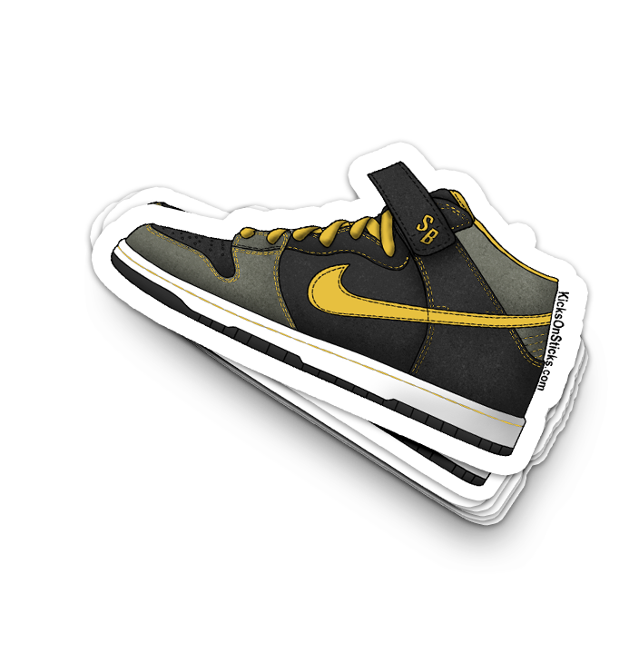 SB Dunk Mid "Asbury Park" Sneaker Sticker