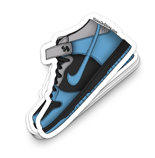 SB Dunk Mid "Aqua" Sneaker Sticker