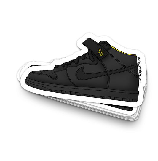 SB Dunk Mid "Batman" Sneaker Sticker