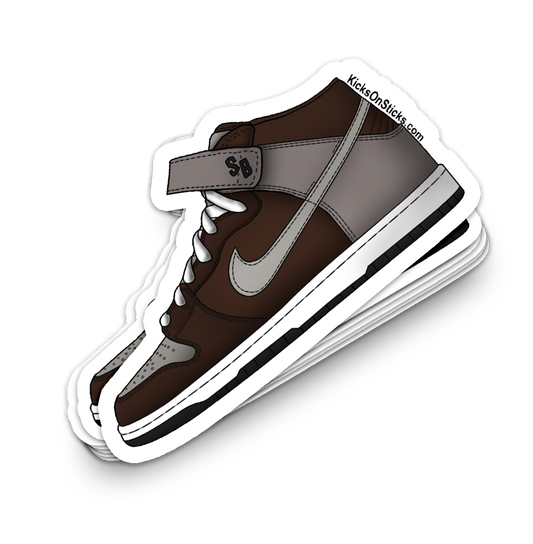 SB Dunk Mid "Cappuccino" Sneaker Sticker