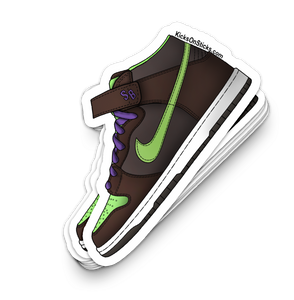 SB Dunk Mid "Donatello" Sneaker Sticker