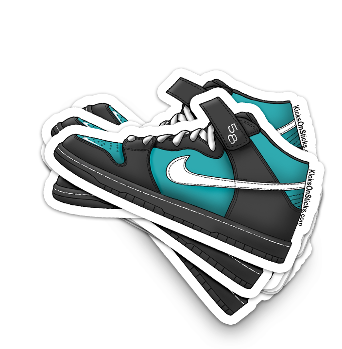 SB Dunk Mid "Griffey" Sneaker Sticker