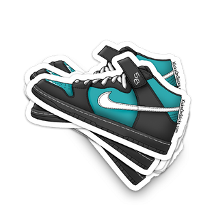 SB Dunk Mid "Griffey" Sneaker Sticker