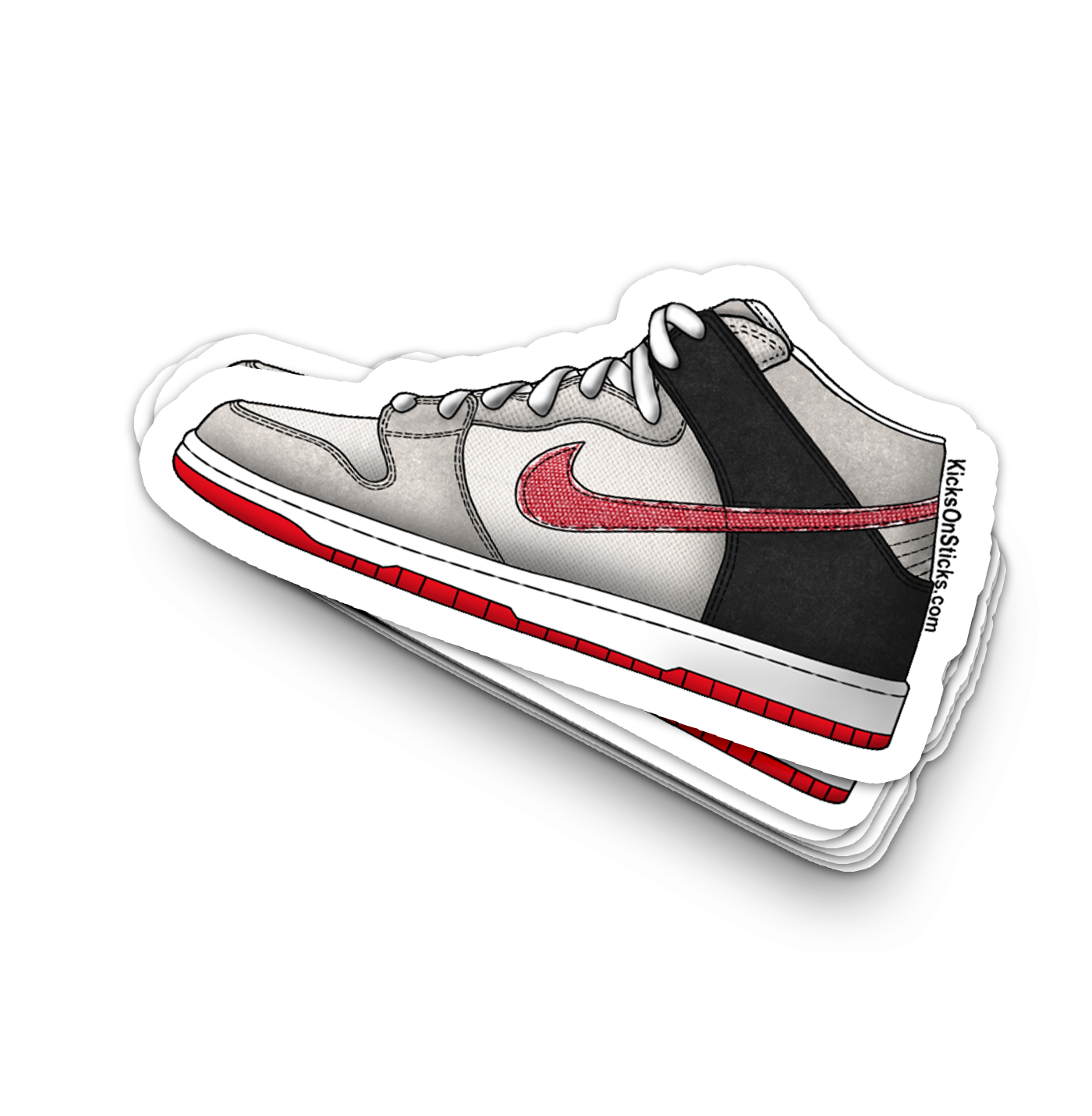 SB Dunk Mid "Ryu" Sneaker Sticker
