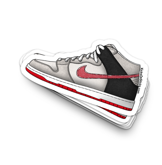 SB Dunk Mid "Ryu" Sneaker Sticker