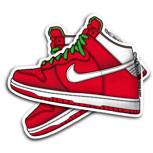 SB Dunk High "Big Gulp" Sneaker Sticker
