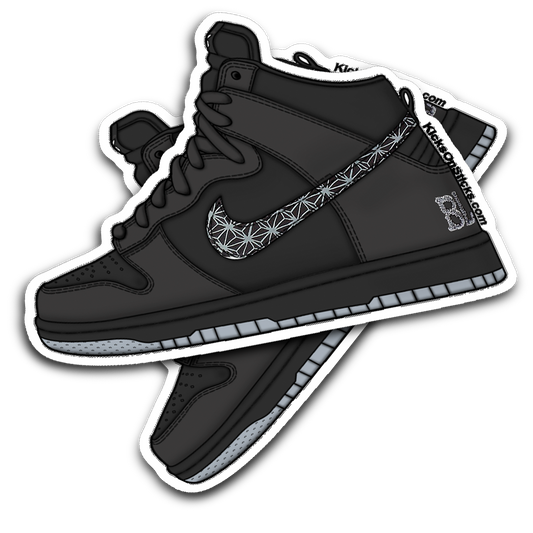 SB Dunk High "Black Bar" Sneaker Sticker