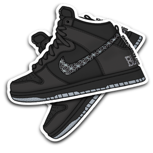 SB Dunk High "Black Bar" Sneaker Sticker