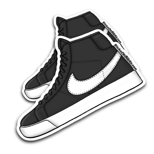 SB Blazer "Black White" Sneaker Sticker