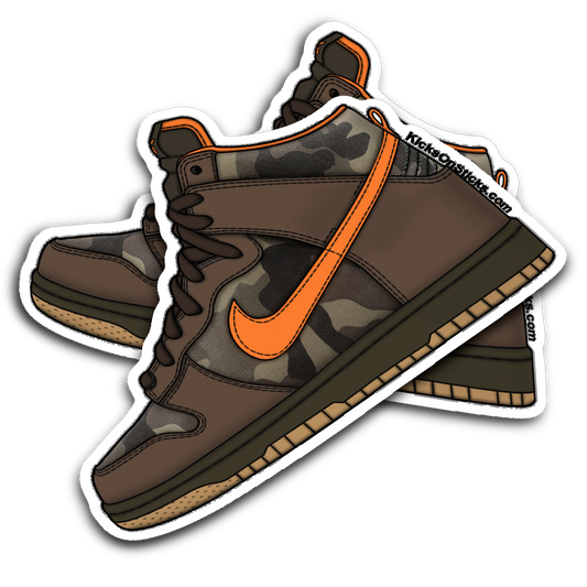 SB Dunk High "Brian Anderson" Sneaker Sticker