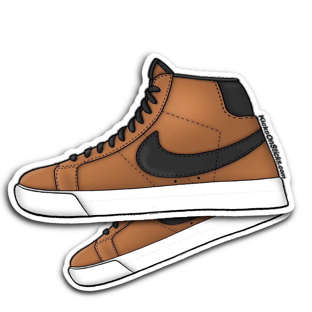 SB Blazer "British Tan" Sneaker Sticker