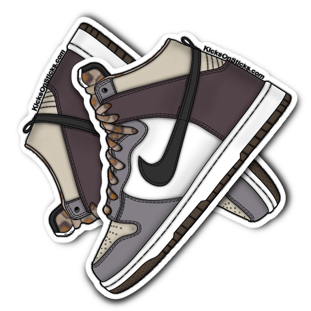 SB Dunk High "Bueller" Sneaker Sticker