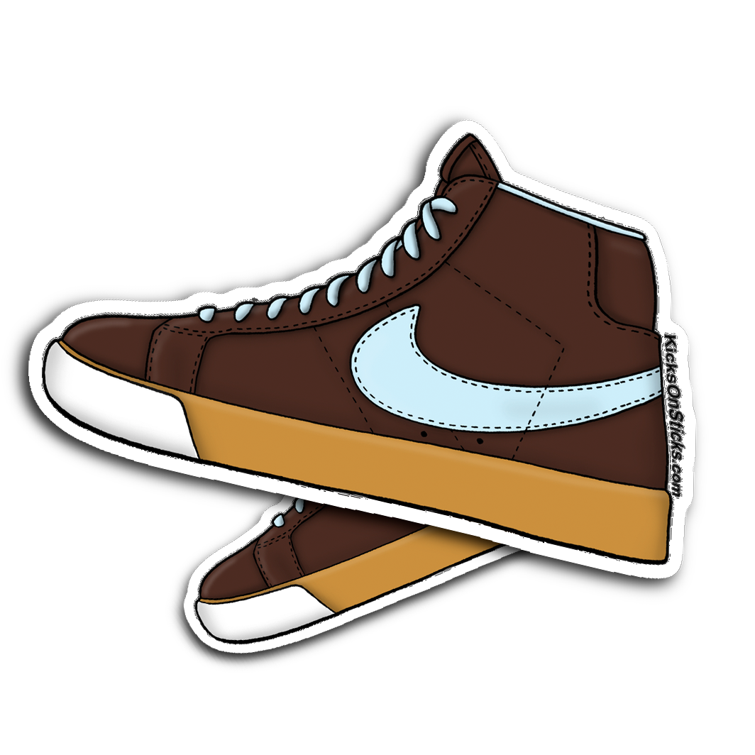 SB Blazer "Cappuccino" Sneaker Sticker
