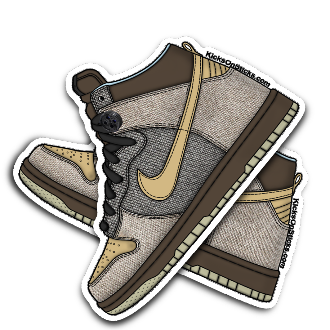 SB Dunk High "Coraline" Sneaker Sticker
