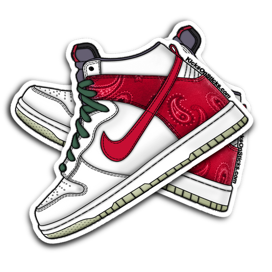 SB Dunk High "Cheech Chong" Sneaker Sticker