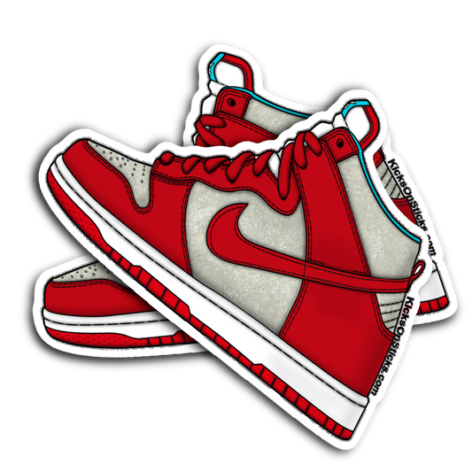 SB Dunk High "Dr Suess" Sneaker Sticker