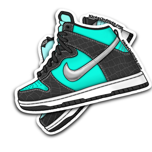SB Dunk High "Diamond" Sneaker Sticker
