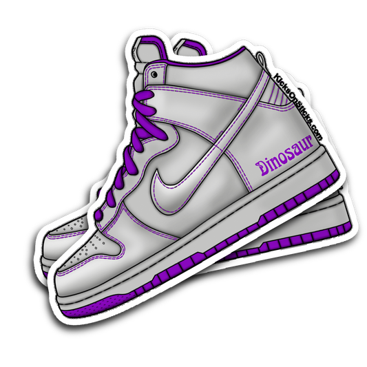SB Dunk High "Dino JR" Sneaker Sticker