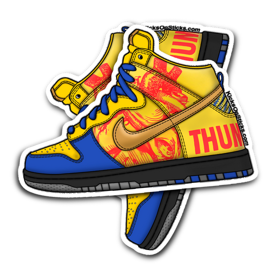 SB Dunk High "Doernbecher" Sneaker Sticker