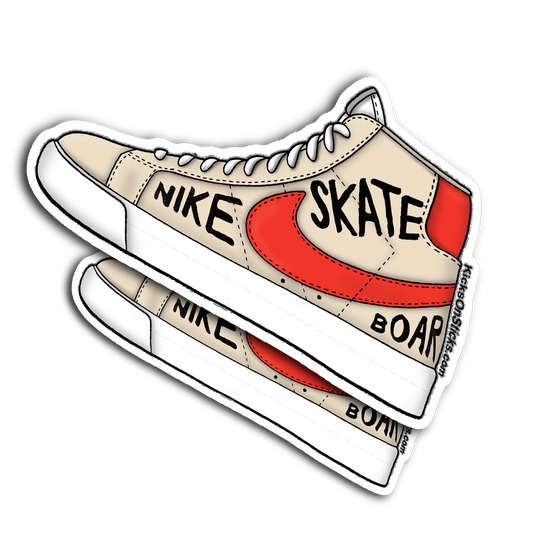 SB Blazer "Geoff McFetridge" Sneaker Sticker