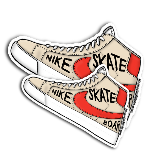 SB Blazer "Geoff McFetridge" Sneaker Sticker