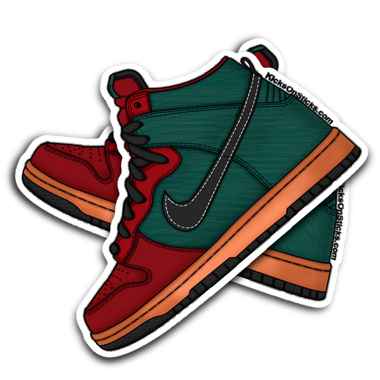 SB Dunk High "Goofy Boy" Sneaker Sticker