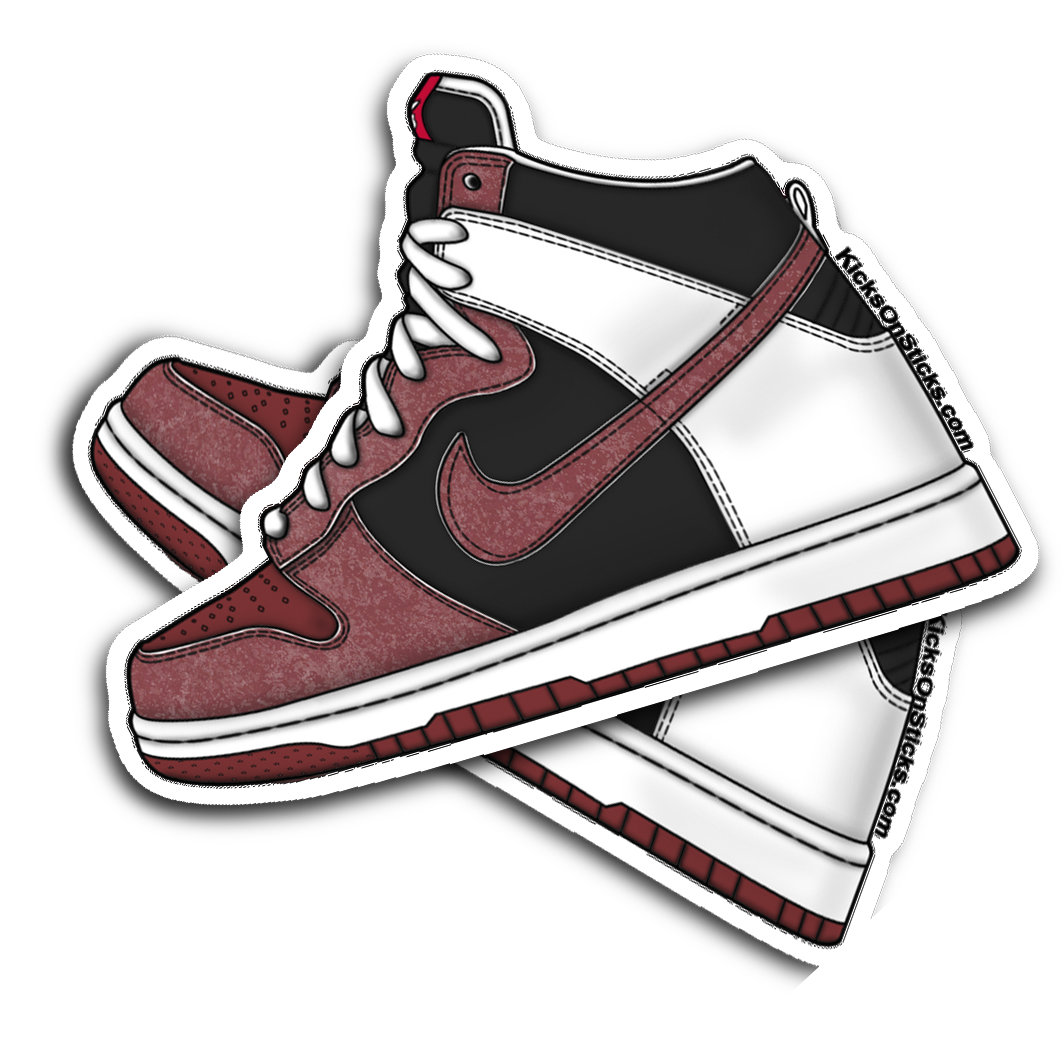 SB Dunk High "Jason Vorhees" Sneaker Sticker
