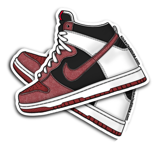 SB Dunk High "Jason Vorhees" Sneaker Sticker