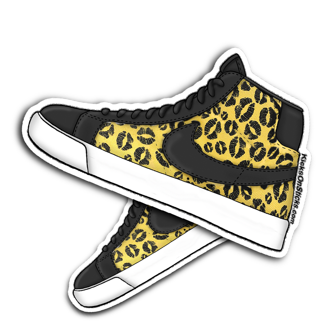 SB Blazer "Kisses" Sneaker Sticker