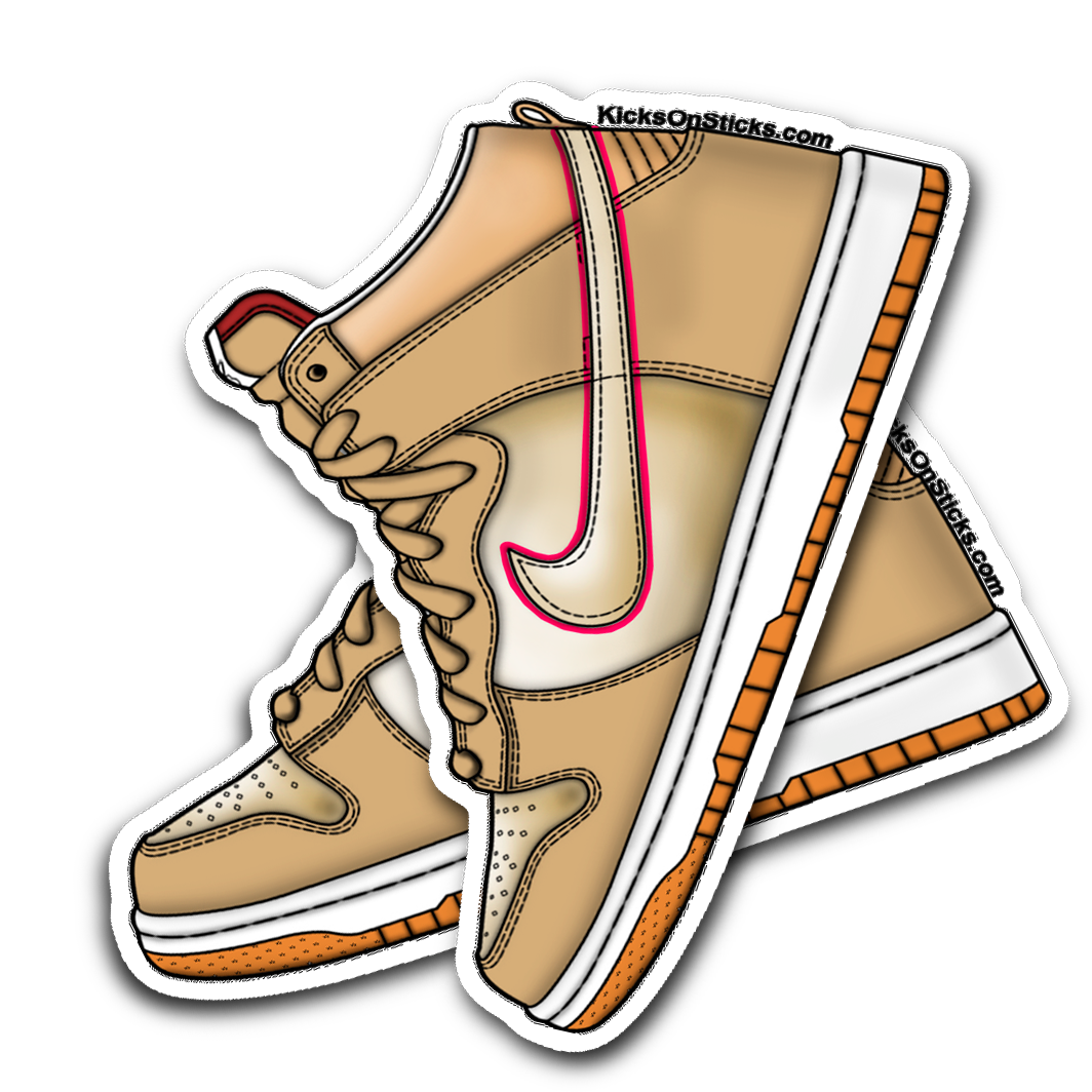 SB Dunk High "Koston" Sneaker Sticker