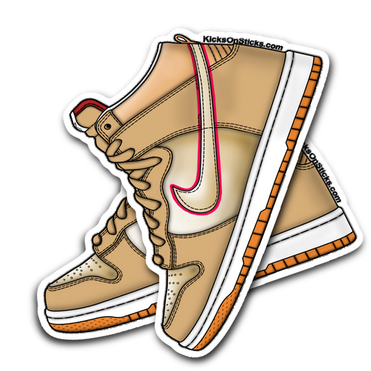 SB Dunk High "Koston" Sneaker Sticker