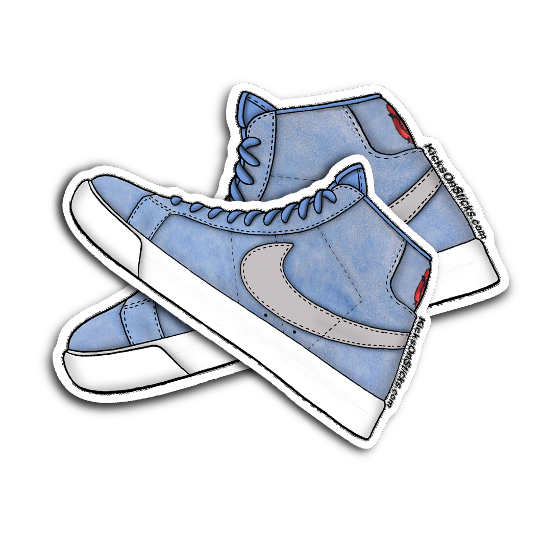 SB Blazer "Lance Mountain Rose" Sneaker Sticker