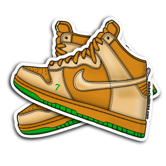 SB Dunk High "Lucky" Sneaker Sticker