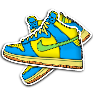 SB Dunk High "Marge" Sneaker Sticker