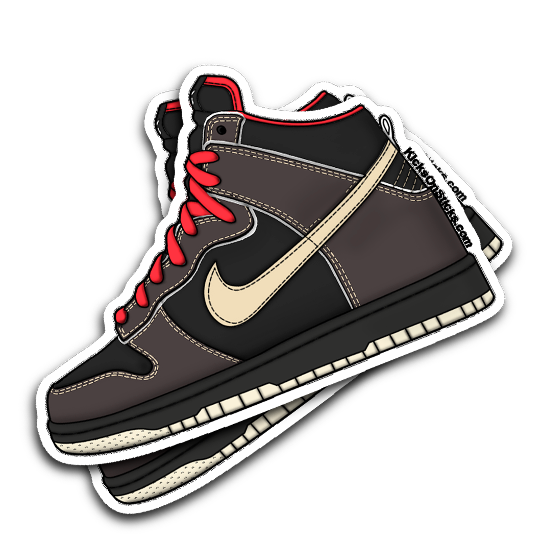 SB Dunk High "Marshall Amp" Sneaker Sticker