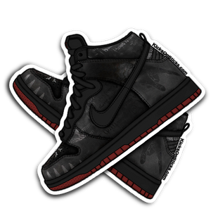 SB Dunk High "Melvin Black" Sneaker Sticker